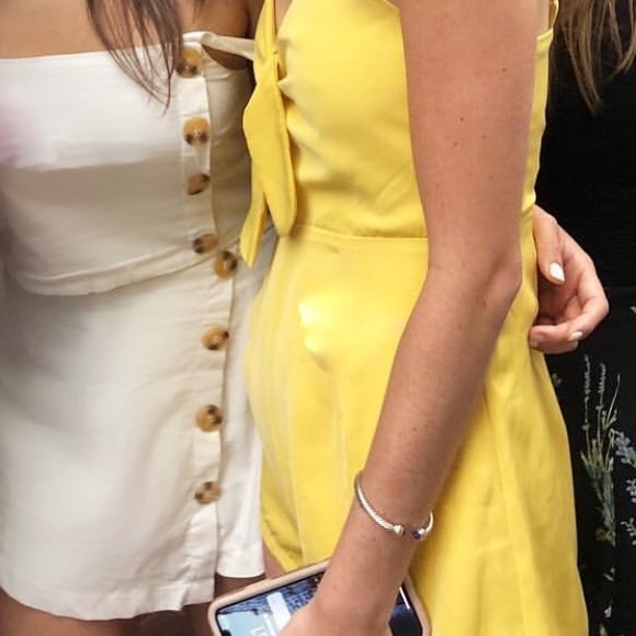 Princess Polly white buttoned skort set - Picture 5 of 8